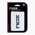 Zápěstní potítka NOX Wristband with Logo 2 szt. white/blue