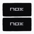 Zápěstní potítka NOX Wristband with Logo 2 szt. black/white
