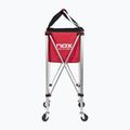 Koš na míče Nox Foldable Balls Basket With Wheels Red 2
