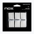 Omotávky na padel NOX Pro Perforated Overgrip 3 pcs. white