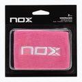 Zápěstní potítka NOX Wristband with Logo 2 szt. pink/white