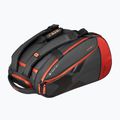 Taška na rakety  NOX Luxury Open Series padel bag 60 l black/red 2