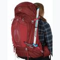 Dámský trekový  batoh Osprey Aura AG 65 l XS-S berry sorbet red 10