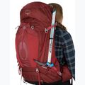 Dámský trekový  batoh Osprey Aura AG 65 l M-L berry sorbet red 9