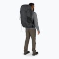 Pánský trekingový batoh Osprey Rook 50 l dark charcoal / silver lining 5