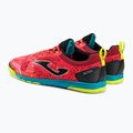 Joma Tactico IN pánské kopačky coral/turquoise 3
