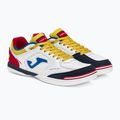 Pánské kopačky Joma Top Flex IN white/red 4
