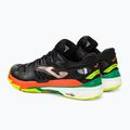 Joma T.Slam 2201 pánská tenisová obuv černo-oranžová TSLAMW2201P 3