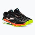 Joma T.Slam 2201 pánská tenisová obuv černo-oranžová TSLAMW2201P 4