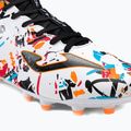 Joma Evolution FG pánské fotbalové boty white/black/orange 7