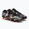 Joma Evolution FG pánské kopačky černá/bílá/červená 4