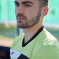 Pánské fotbalové tričko  Joma Court lime/black 13