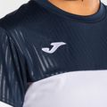 Tenisové tričko Joma Montreal bílá/navy 3