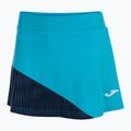 Dámská tenisová sukně Joma Montreal fluor turquoise/navy 8