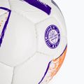 Fotbalový míč Joma Dali II white/fluor orange/purple rvelikost 3 3