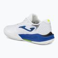 Joma Ace Padel pánská obuv na padel bílá/modrá 3