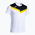 Pánské fotbalové tričko  Joma Court white/black 2