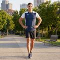Pánské běžecké tričko Joma Record II navy/white 5