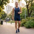 Pánské běžecké tričko Joma Elite XI navy/white 8
