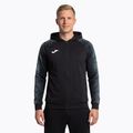 Pánská běžecká mikina Joma Elite XI Hoodie black/anthracite