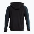 Pánská běžecká mikina Joma Elite XI Hoodie black/anthracite 3