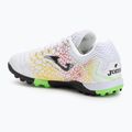Pánské kopačky Joma Maxima TF white/yellow 3