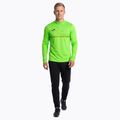 Pánská běžecká mikina Joma Record III fluor green 2