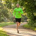 Pánská běžecká mikina Joma Record III fluor green 7