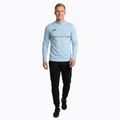 Pánská běžecká mikina Joma Record III light blue 2