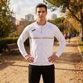 Pánská běžecká mikina Joma Record III Full Zip white 6