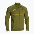 Pánská běžecká mikina Joma Record III Full Zip khaki