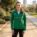 Dámská běžecká mikina Joma Record III Full Zip green 9