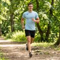 Pánské běžecké tričko Joma Record III light blue 5