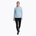 Dámská běžecká mikina Joma Record III light blue 2