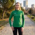 Dámská běžecká mikina Joma Record III green 8