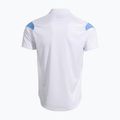 Pánské tenisové tričko Joma Montreal white/sky blue 3