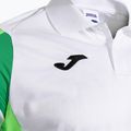Pánské tenisové tričko Joma Montreal white/fluor green 4