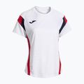 Dámské tenisové tričko Joma Montreal white / red 3