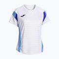 Dámské tenisové tričko Joma Montreal white/sky blue 2
