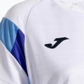 Dámské tenisové tričko Joma Montreal white/sky blue 4