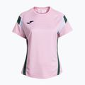 Dámské tenisové tričko Joma Montreal pink/green