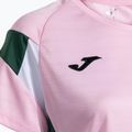 Dámské tenisové tričko Joma Montreal pink/green 4
