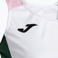 Dámské tenisové tričko Joma Montreal white/green 3