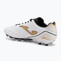 Pánské kopačky  Joma Aguila FG white/gold 3