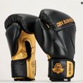 Boxerské rukavice Bushido z přírodní kůže černé B-2v14-10 oz 16