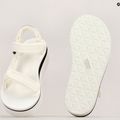 Dámské turistické sandály Teva Flatform Universal Mesh Print bright white 11