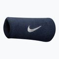 Potítko Nike Swoosh Doublewide Wristbands 2 ks obsidian/white