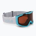 Dětské lyžařské brýle Bollé Rocket blue& white matte/ rosy bronze
