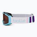 Dětské lyžařské brýle Bollé Rocket blue& white matte/ rosy bronze 4