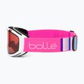Dětské lyžařské brýle Bollé Rocket white& pink matte/ vermillon 4